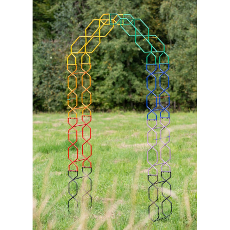 Pergola ogrodowa LGBT Kolor tęczy